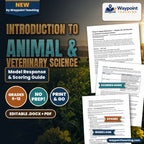 Introduction to Animal & Veterinary Science Model Response & Scoring Guide cover