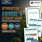 Introduction to Animal & Veterinary Science Tic-Tac-Toe Review Game cover