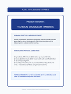 Livestock Care & Management Project-Based Learning Activity sample page
