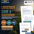 Livestock Care & Management Scaffolded Phenomena-Based Lesson: The Agroecosystem Nutrient Cycling and Welfare Paradox Student Response Sheet cover