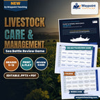 Livestock Care & Management Sea Battle Review Game cover