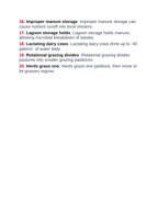 Livestock Care & Management Vocabulary Words & Definitions sample page