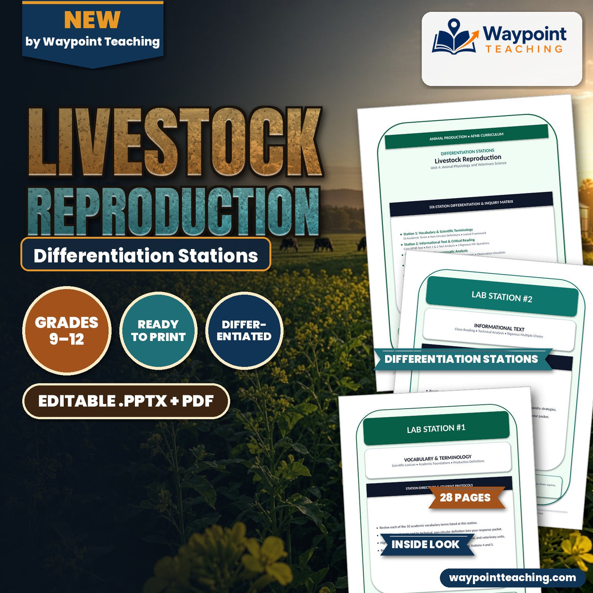 Livestock Reproduction Differentiation Stations cover