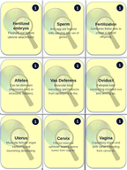Livestock Reproduction Trivia Board Game sample page