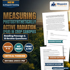 Measuring Photosynthetically Active Radiation (PAR) in Crop Canopies Reading Worksheet cover