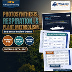 Photosynthesis, Respiration, & Plant Metabolism Sea Battle Review Game cover