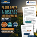 Plant Pests & Disease Management Bell Ringers & Exit Tickets cover