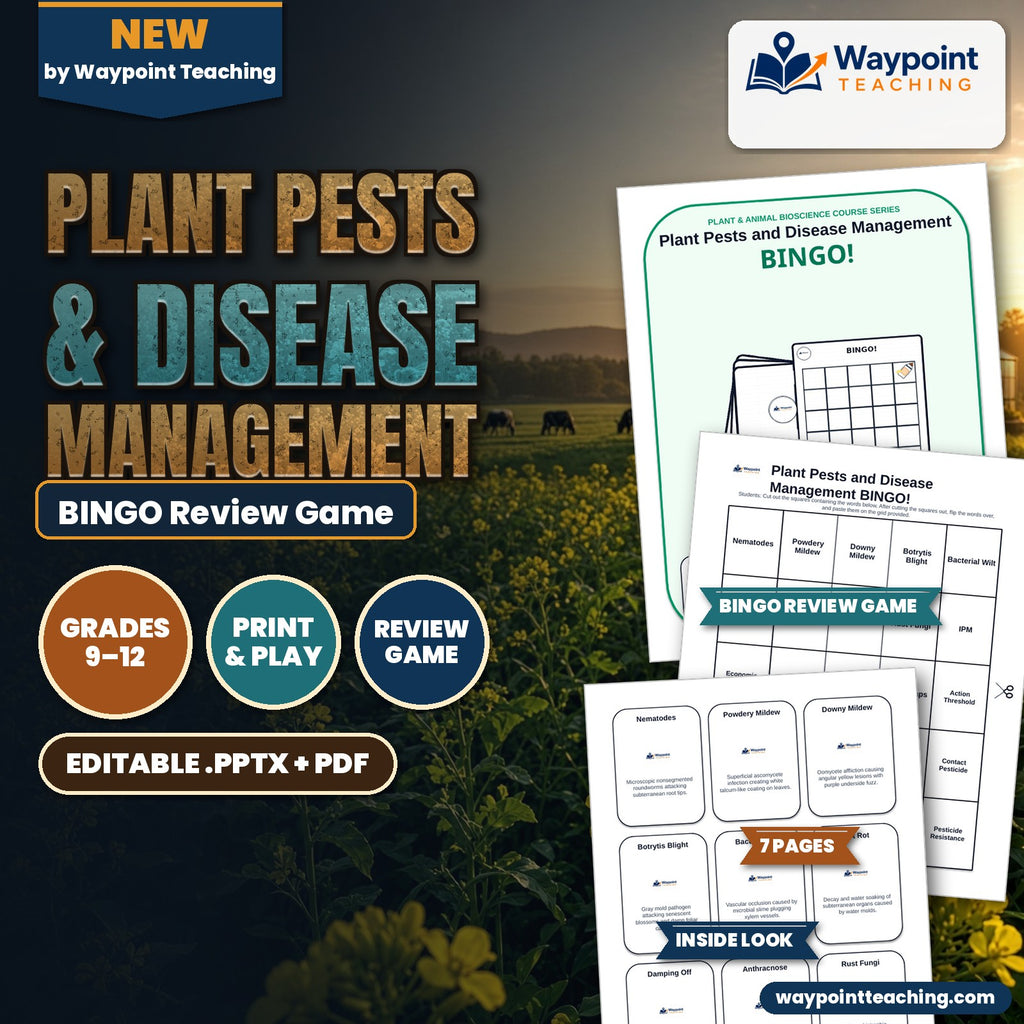 Plant Pests & Disease Management BINGO Review Game cover