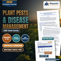 Plant Pests & Disease Management CER Task Cards cover