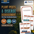 Plant Pests & Disease Management Tic-Tac-Toe Review Game cover