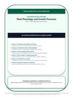 Plant Physiology & Growth Processes Differentiation Stations sample page
