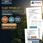 Plant Physiology & Growth Processes Guided Notes cover