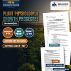 Plant Physiology & Growth Processes Lesson Quiz cover