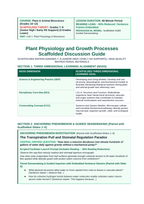 Plant Physiology & Growth Processes Scaffolded Phenomena-Based Lesson: The Transpiration Pull and Stomatal Regulation Paradox Teacher Discussion Guide sample page