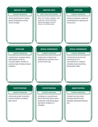 Plant Physiology & Growth Processes Tic-Tac-Toe Review Game sample page