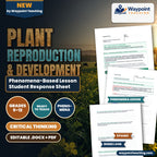 Plant Reproduction & Development Phenomena-Based Lesson: The Meristematic Totipotency and Double Fertilization Paradox Student Response Sheet cover