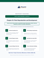 Plant Reproduction & Development Project-Based Learning Activity sample page
