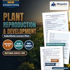 Plant Reproduction & Development Substitute Lesson Plan cover