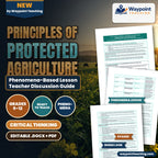 Principles of Protected Agriculture Phenomena-Based Lesson: The Indeterminate Sink Balancing and Pollination Paradox Teacher Discussion Guide cover