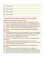 Principles of Protected Agriculture Substitute Lesson Plan sample page