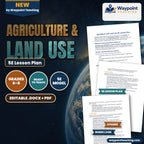 Agriculture & Land Use 5E Lesson Plan cover