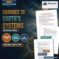 Changes to Earth's Systems 5E Lesson Plan cover