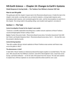 Changes to Earth's Systems Model Response & Scoring Guide sample page