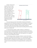 Designing Earthquake Resistant Building Structures Shake Table Lab Reading Worksheet sample page