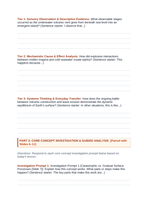 Earth's Changing Surface Over Time Scaffolded Phenomena-Based Lesson: The Birth of Surtsey: A Pristine Volcanic Island Emerging from the Ocean in Days Student Response Sheet sample page