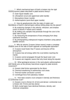 Earth's Layers & Structure Lesson Quiz sample page
