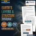 Earth's Layers & Structure Model Response & Scoring Guide cover