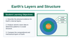 Earth's Layers & Structure Slide Show Presentation sample page