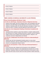 Earth's Layers & Structure Substitute Lesson Plan sample page