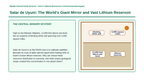 Earth's Natural Resources Phenomena-Based Lesson: Salar de Uyuni: The World's Giant Mirror and Vast Lithium Reservoir Presentation sample page