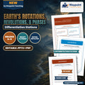 Earth's Rotations, Revolutions, & Phases Differentiation Stations cover
