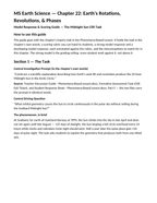 Earth's Rotations, Revolutions, & Phases Model Response & Scoring Guide sample page