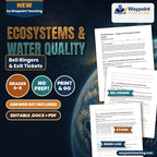 Ecosystems & Water Quality Bell Ringers & Exit Tickets cover
