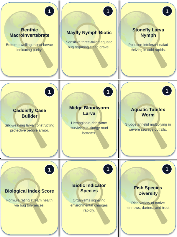 Ecosystems & Water Quality Trivia Board Game sample page