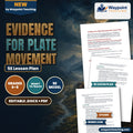 Evidence for Plate Movement 5E Lesson Plan cover