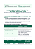 Human Impact on Land, Water, & Air Phenomena-Based Lesson: The Great Pacific Garbage Patch: A Swirling Plastic Vortex in the Open Ocean Teacher Discussion Guide sample page