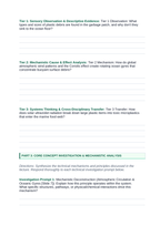 Human Impact on Land, Water, & Air Phenomena-Based Lesson: The Great Pacific Garbage Patch: A Swirling Plastic Vortex in the Open Ocean Student Response Sheet sample page