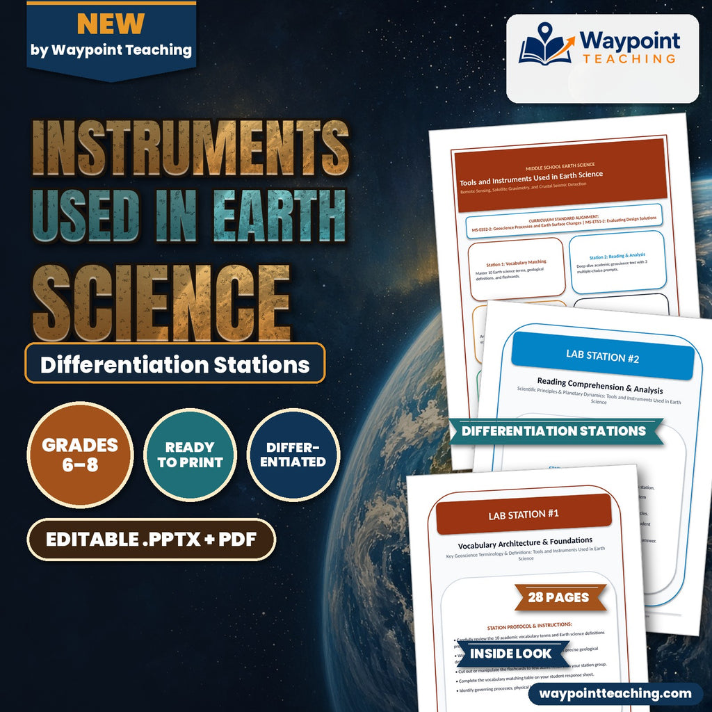 Instruments Used in Earth Science Differentiation Stations cover