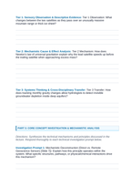 Instruments Used in Earth Science Phenomena-Based Lesson: Twin GRACE Satellites Measuring Planetary Ice Loss Across Orbiting Microns Student Response Sheet sample page