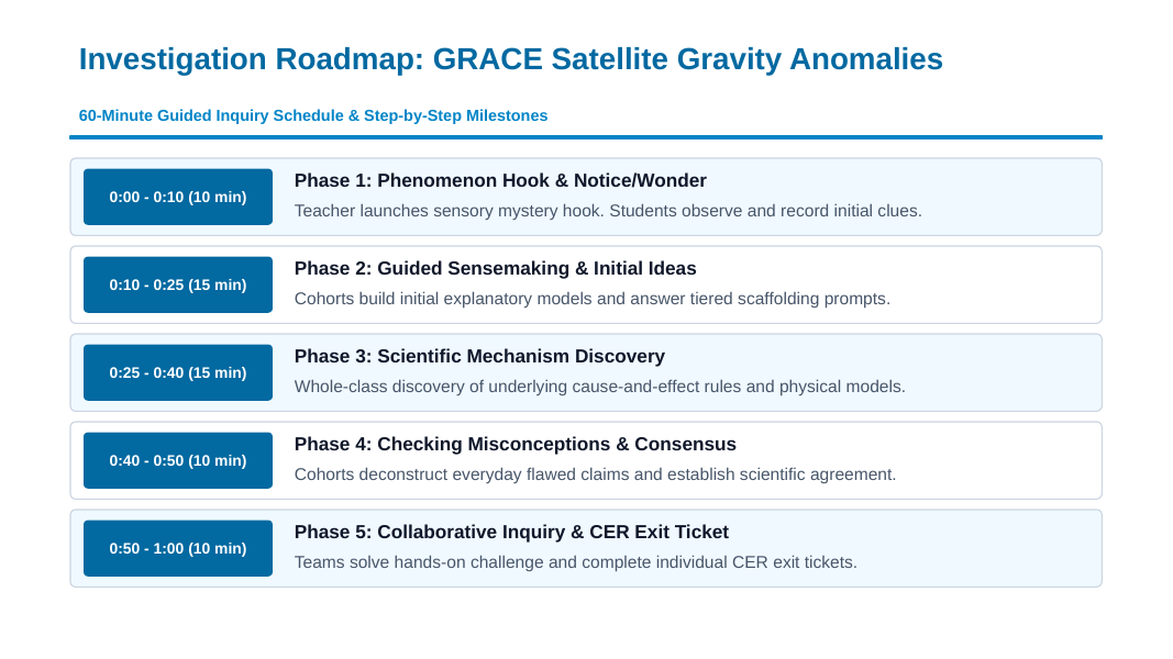 Instruments Used in Earth Science Scaffolded Phenomena-Based Lesson: Twin GRACE Satellites Measuring Planetary Ice Loss Across Orbiting Microns Presentation sample page