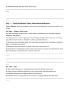 Intro to Plate Tectonics Bell Ringers & Exit Tickets sample page