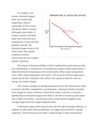 Investigating How Thermal Pollution Affects Dissolved Oxygen Reading Worksheet sample page