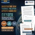 Investigating How Thermal Pollution Affects Dissolved Oxygen Reading Worksheet cover