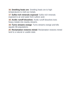 Mining & Resource Extraction Vocabulary Words & Definitions sample page