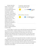 Modeling Solar and Lunar Eclipses Reading Worksheet sample page