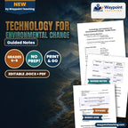 Technology for Environmental Change Guided Notes cover